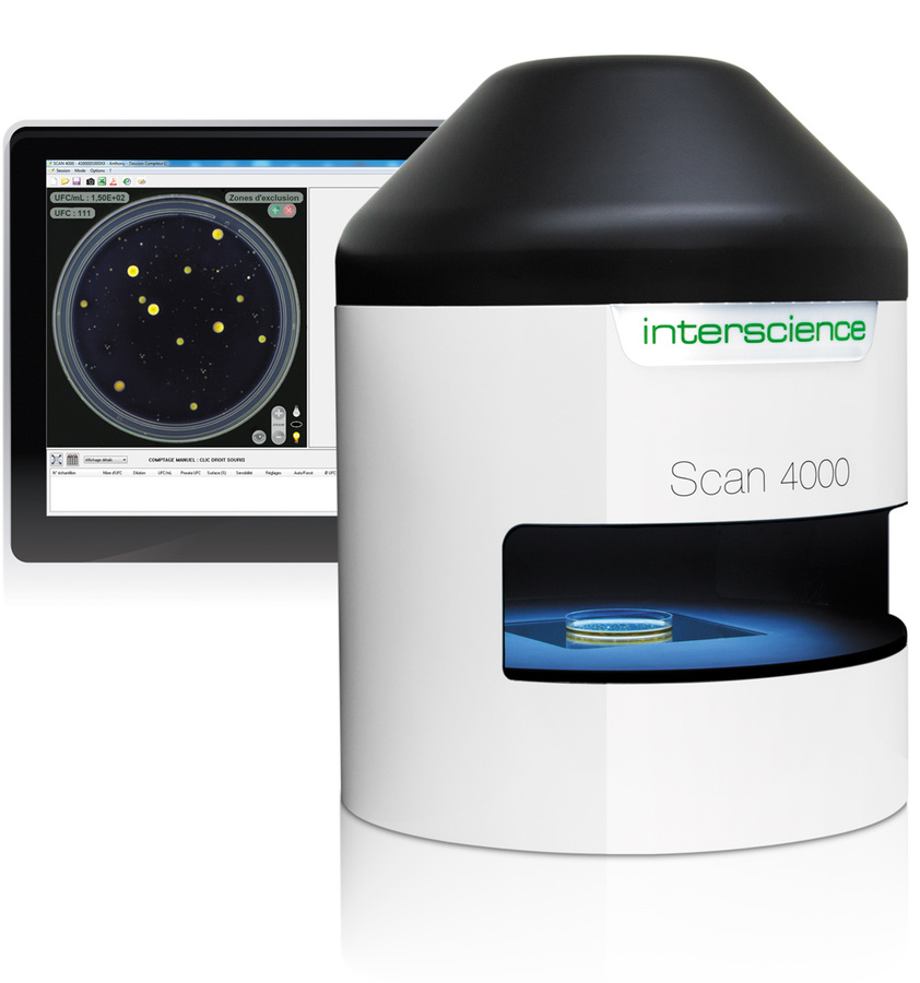 法国interscience Scan® 4000 超清菌落计数器 抑菌圈分析仪